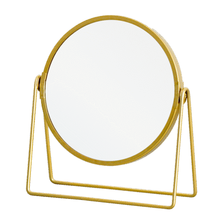 Gold Flame Vanity Mirror