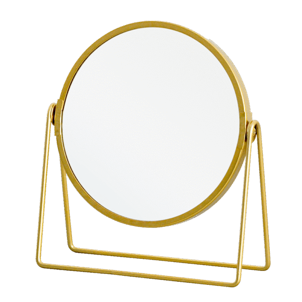 Gold Flame Vanity Mirror