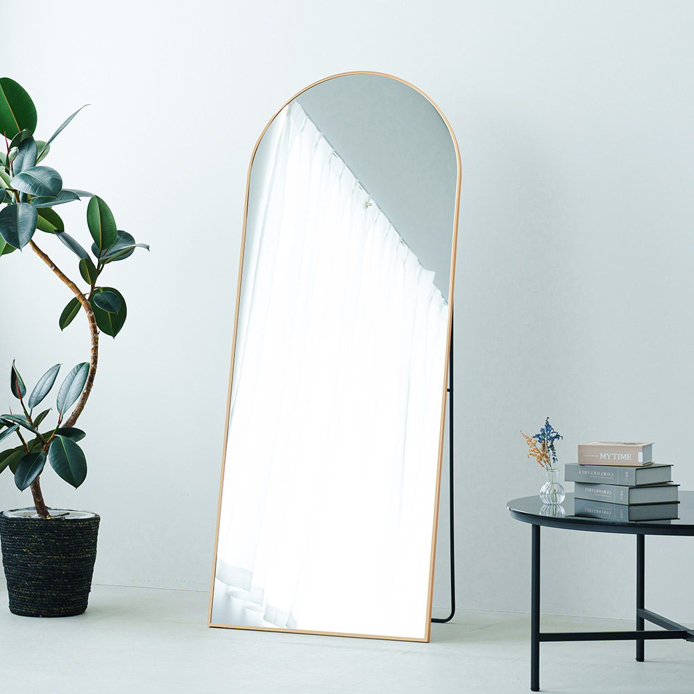 Gold flame Mirror