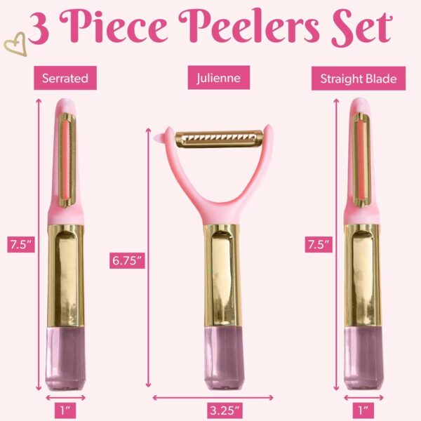3 Piece Peeler Set