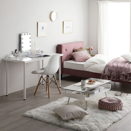 Fabric bed frame