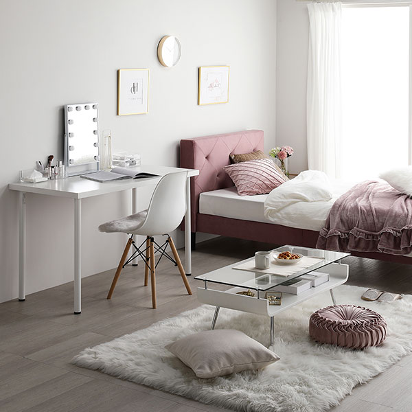 Fabric bed frame