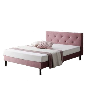 Fabric bed frame