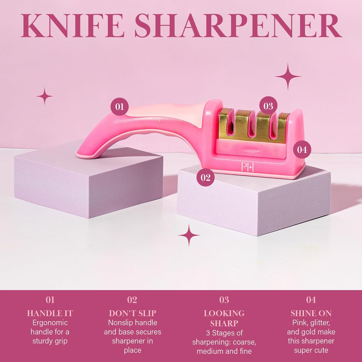 3-Stage Knife Sharpener
