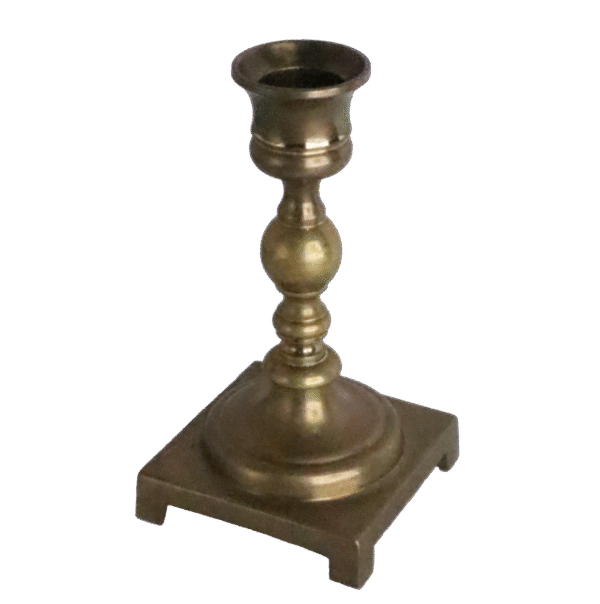 Vintage Gold Candle Holder