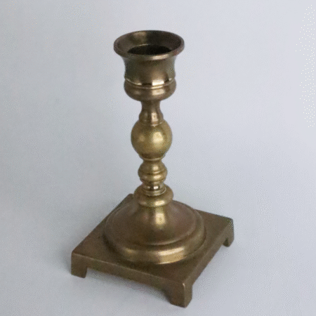 Vintage Gold Candle Holder