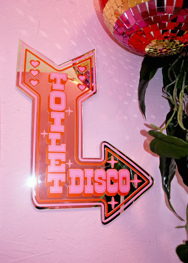 Toilet Disco Mirror