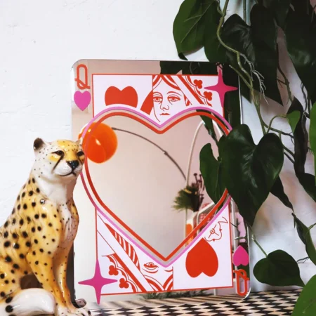 Queen of Hearts Mirror - Two sizes