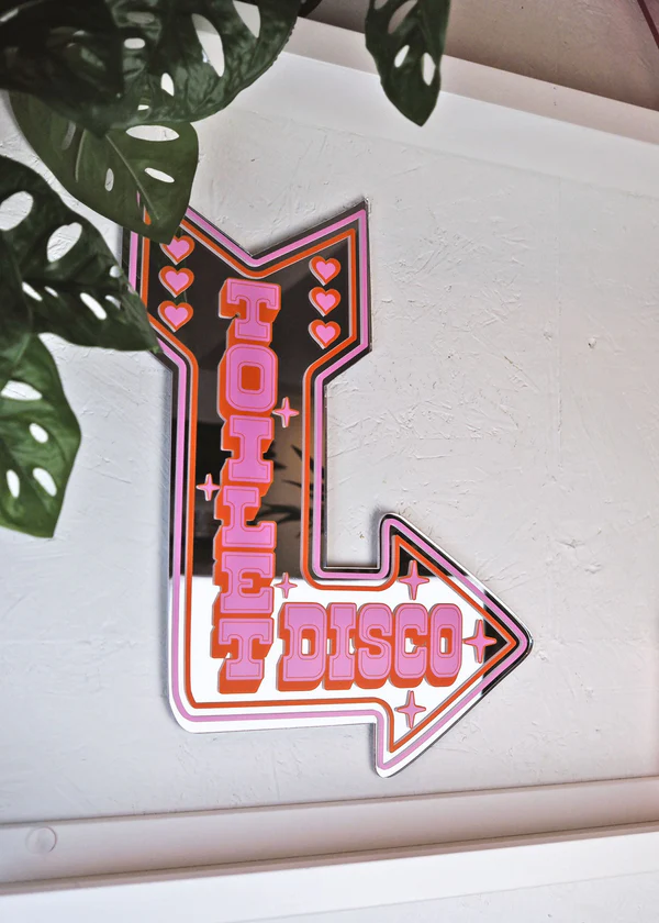Toilet Disco Mirror