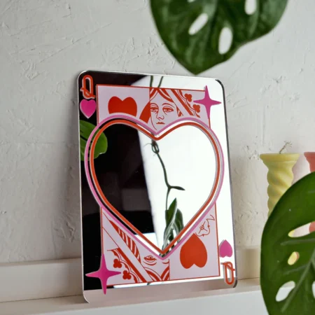 Queen of Hearts Mirror - Two sizes