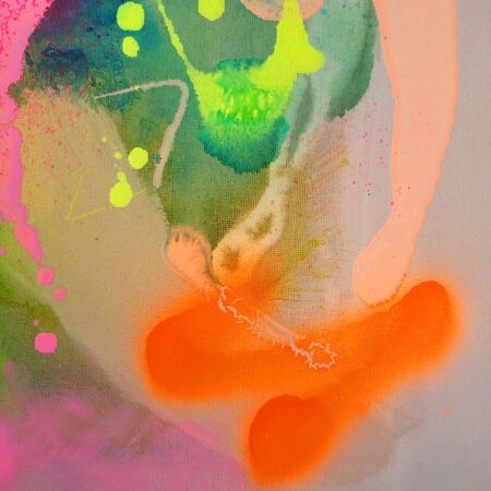 Neon Abstract Canvas Painting Set - 画像 (9)