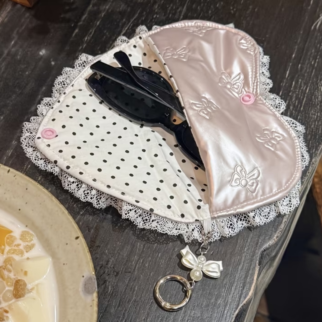 ハートレースメガネケース - 画像 (3)