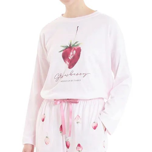 コットンスムースいちごルームウェア