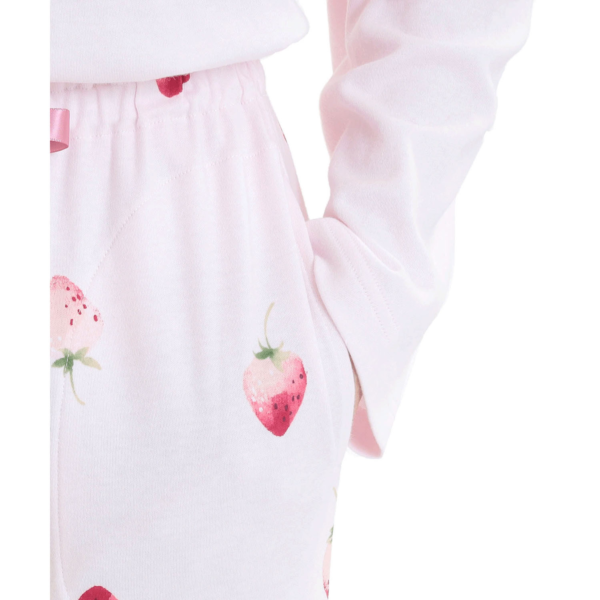 コットンスムースいちごルームウェア