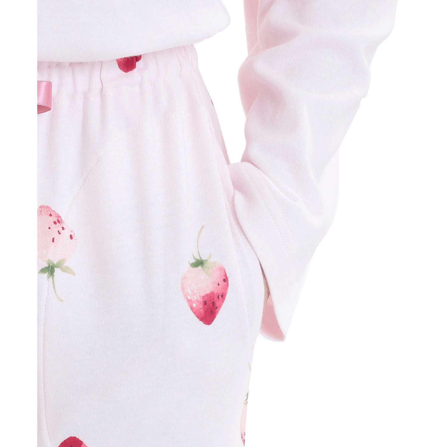 コットンスムースいちごルームウェア