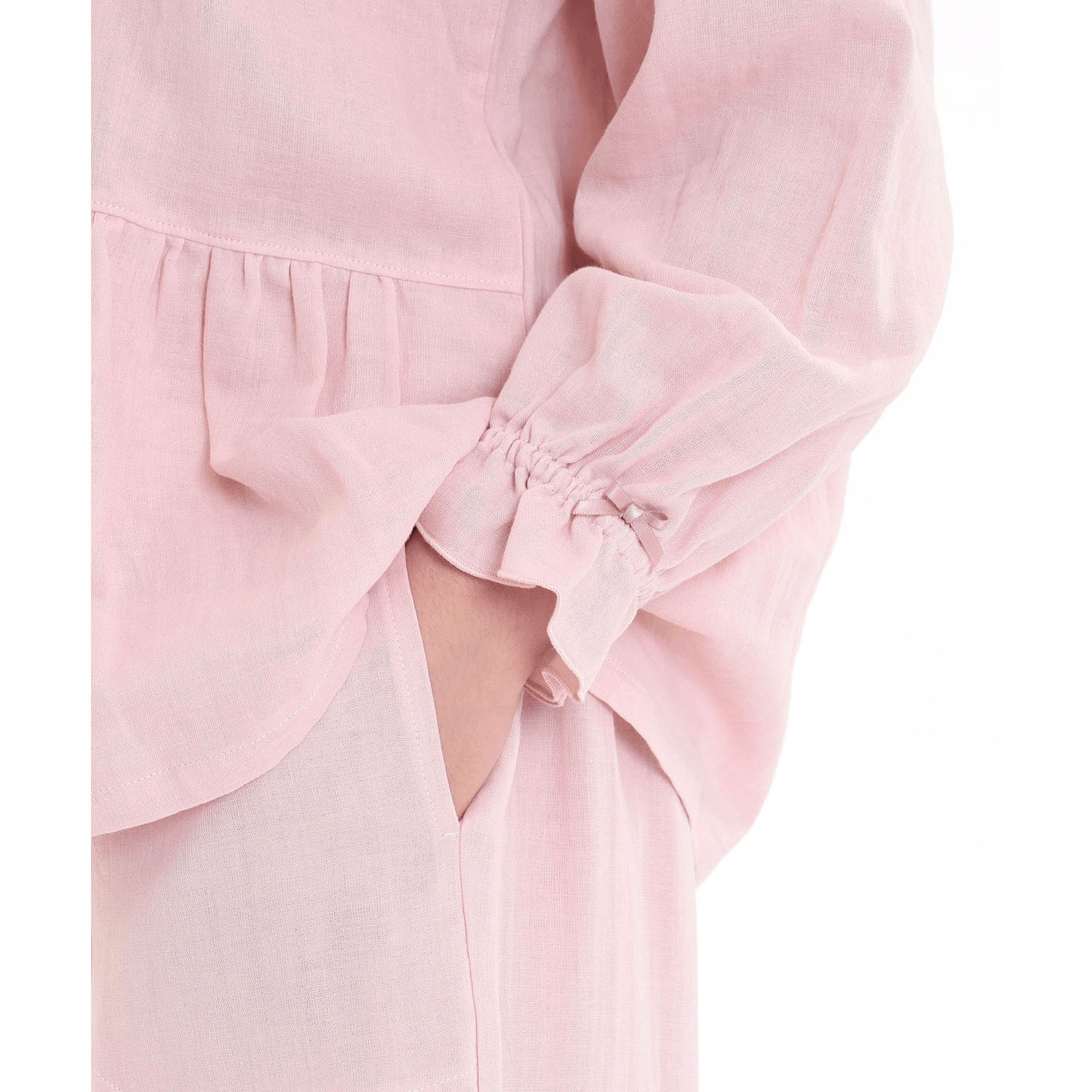 ダブルガーゼフリルパジャマ