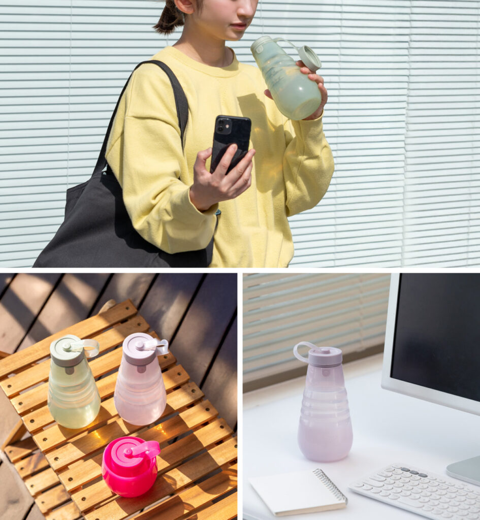stojoジェリーボトルの使用イメージ
