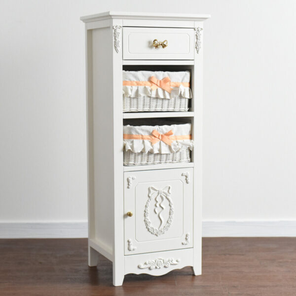 プリンセス-スリム2段キャビネット