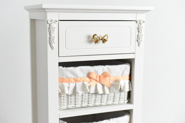 プリンセス スリム2段キャビネット