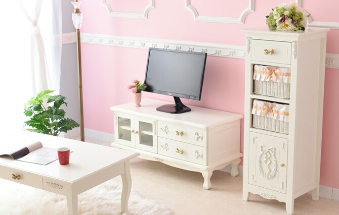 プリンセス スリム2段キャビネット - 画像 (8)