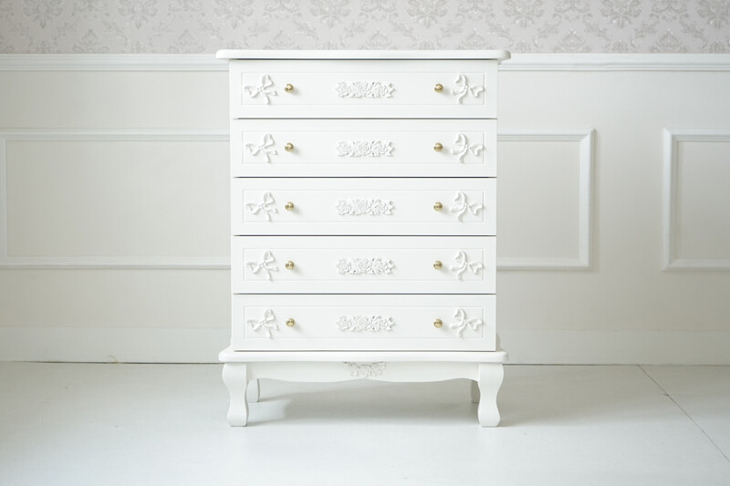 【予約】プリンセス 5段チェスト - 画像 (2)